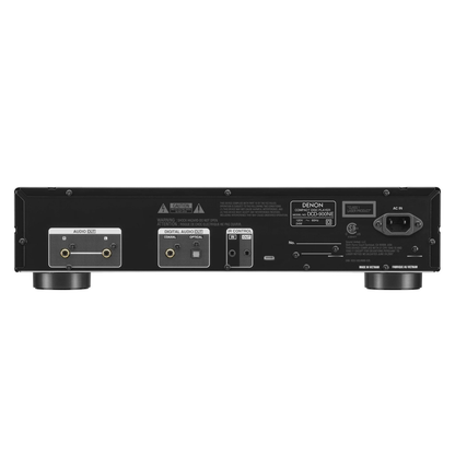 Back of black Denon DCD-900NE CD Player