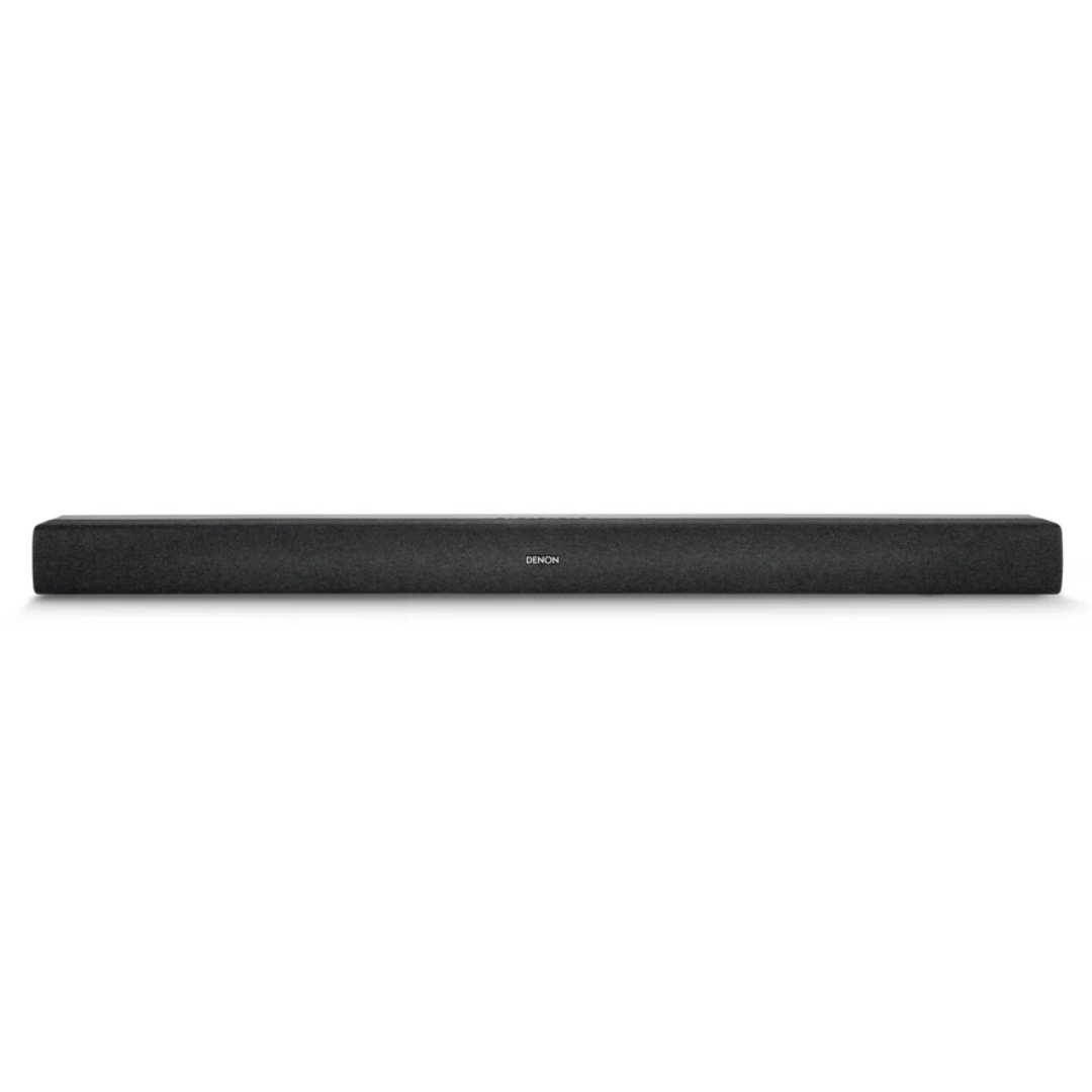 Front view of Denon DHT-S218 Soundbar on white background