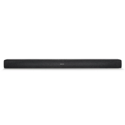Front view of Denon DHT-S218 Soundbar on white background