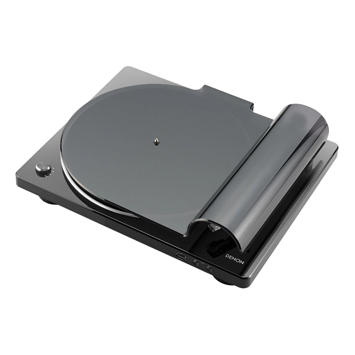 Top view of Denon DP-450USB Turntable