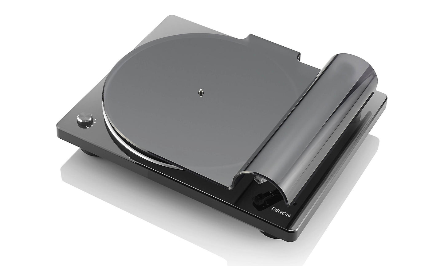 Denon DP-400 Turntable - Removable Dual-Purpose Dust Cover