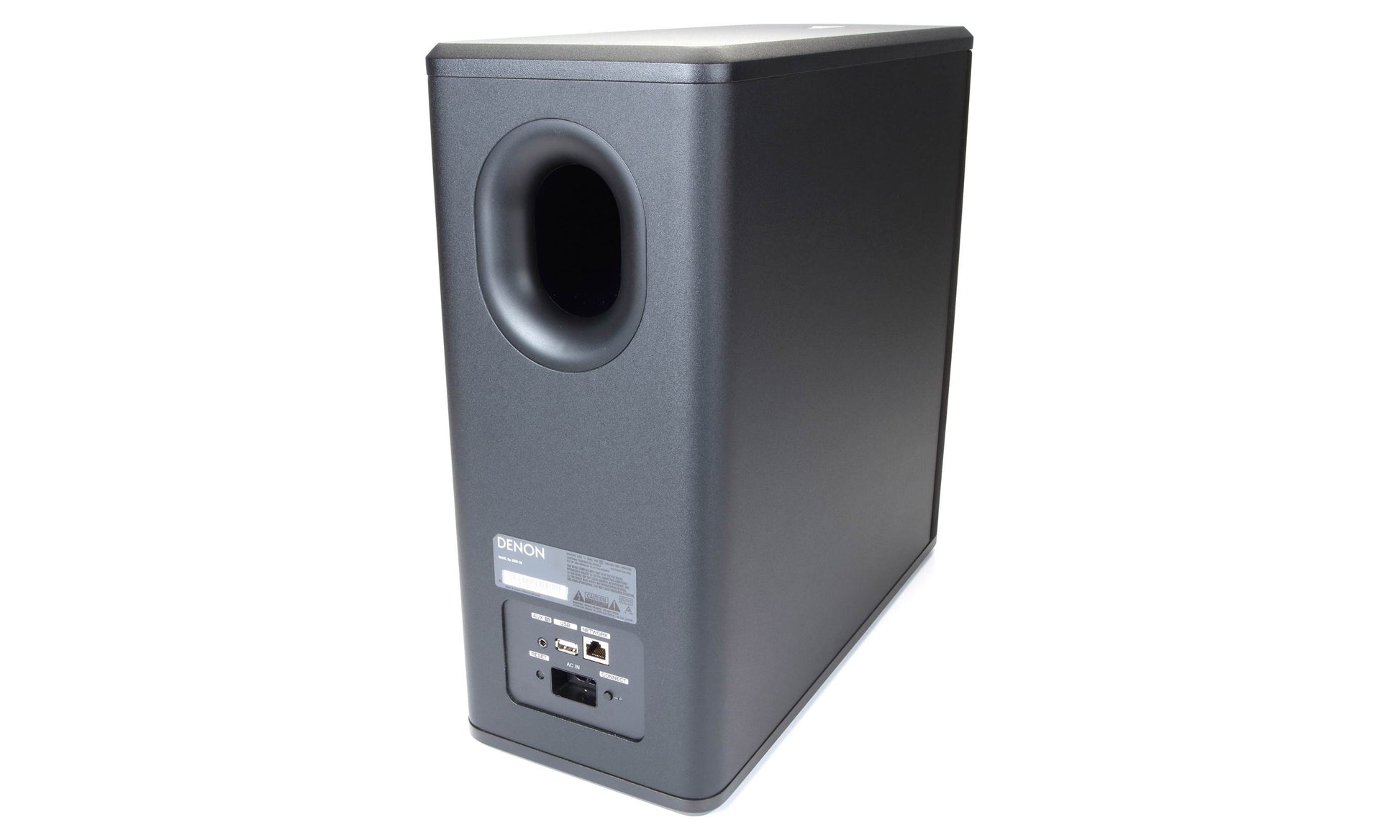 Denon DSW-1H Subwoofer - Rear view