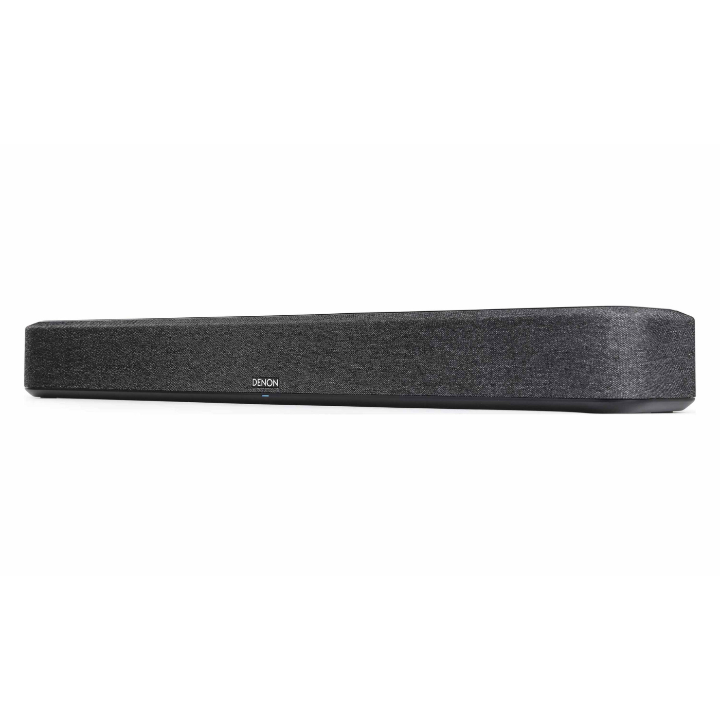 Angle view of Denon Home Soundbar 550 on white background