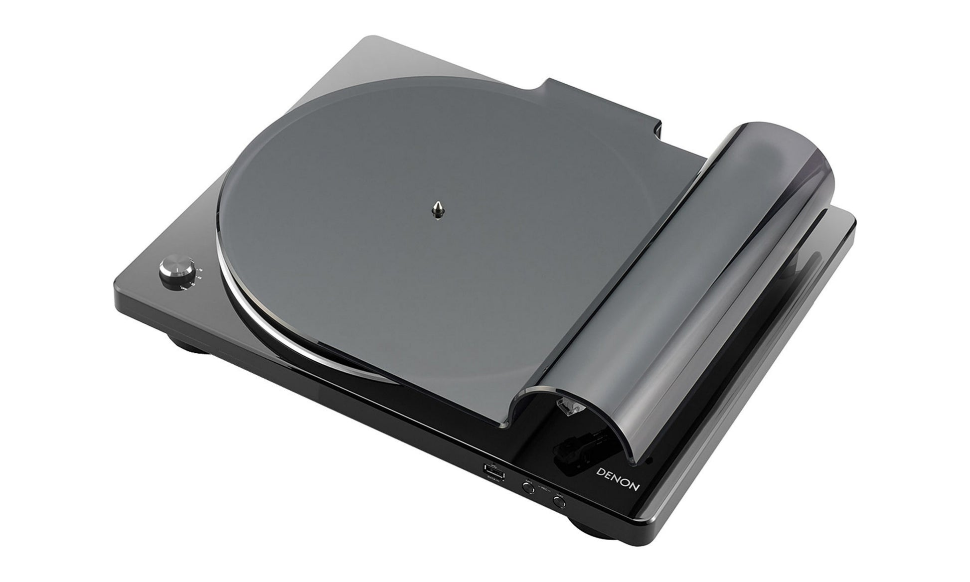 Denon DP-450USB Turntable - With Lid Closed