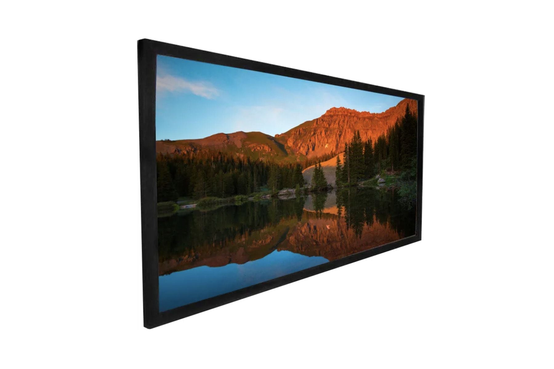 Dragonfly 133" Fixed Ultra AcoustiWeave Projection Screen