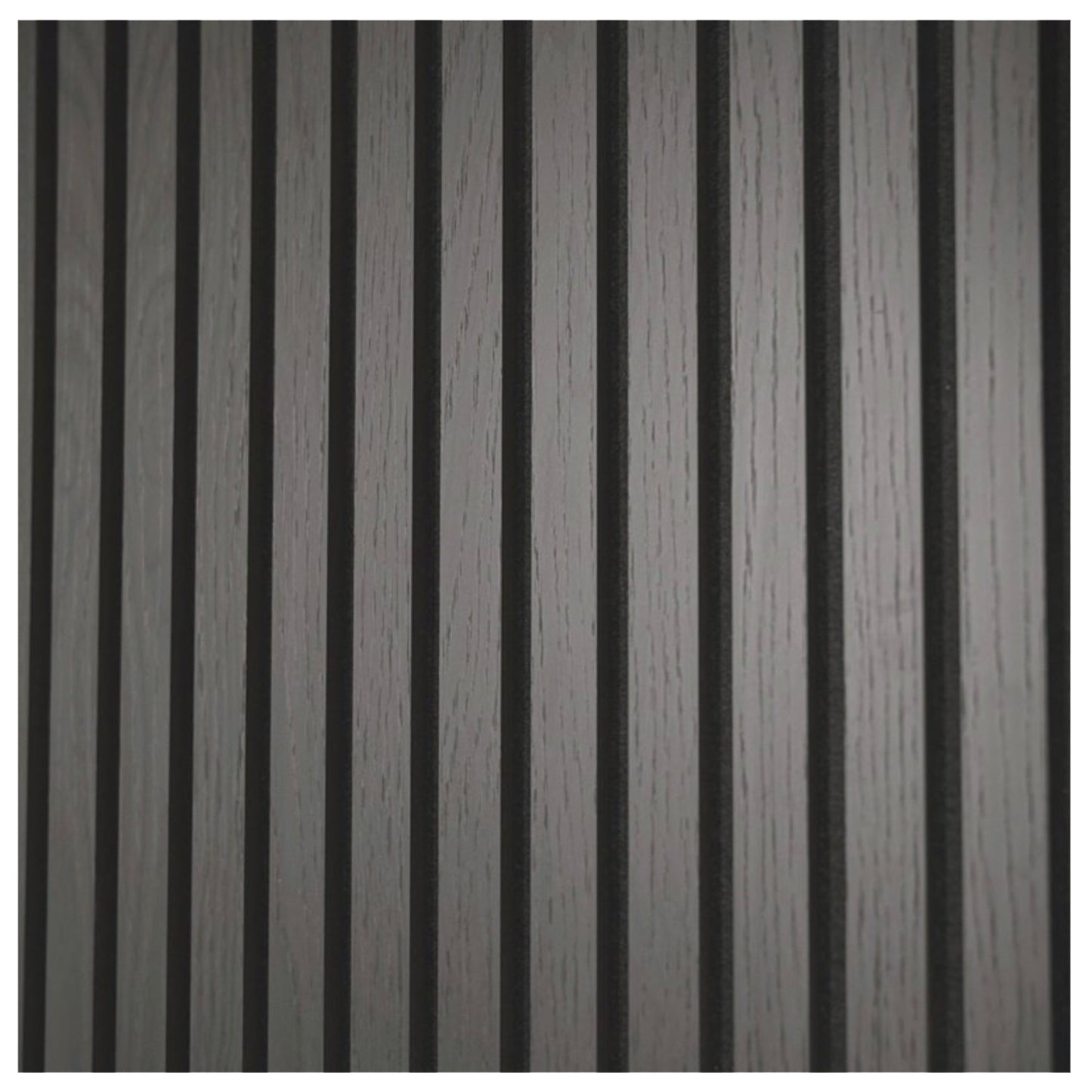 DTX Design Timber Slat Acoustic Panel Small- Dark Grey