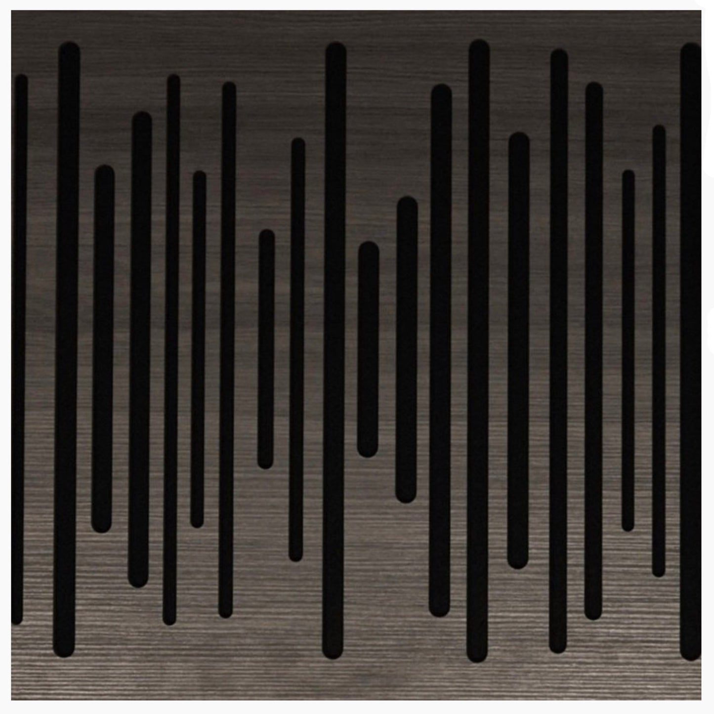 DTX Design Timber Grooved Acoustic Panel in black