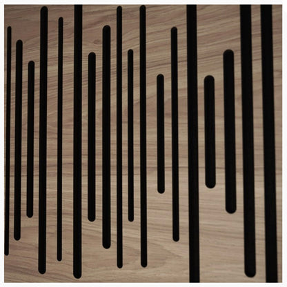 DTX Design Timber Grooved Acoustic Panel in oak