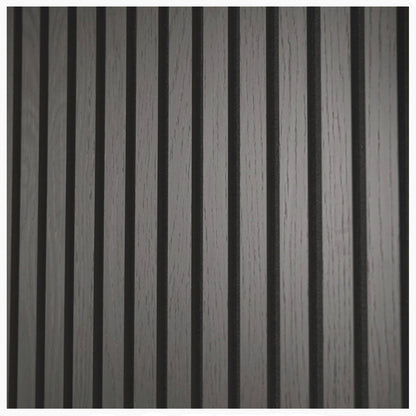 DTX Design Timber Slat Acoustic Panel in dark grey