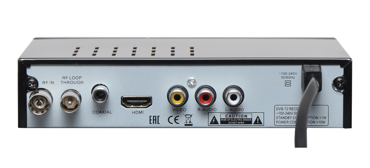 Dynalink A2856A High Definition Digital Set Top Box - HDMI & Composite Outputs