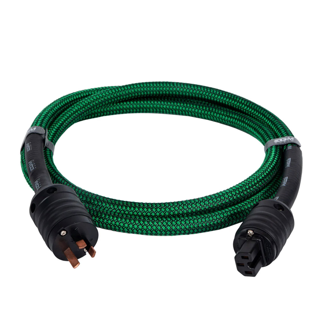 EGM Audio Emerald Power Cable on white background