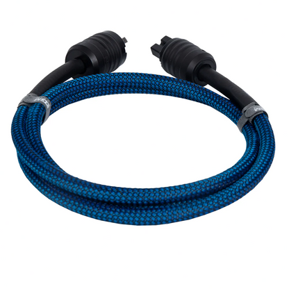 EGM Audio Sapphire Power Cable on white background