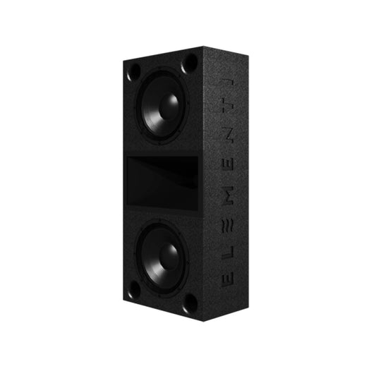 Upright Elementi Audio Fire Dragon Speaker on white background
