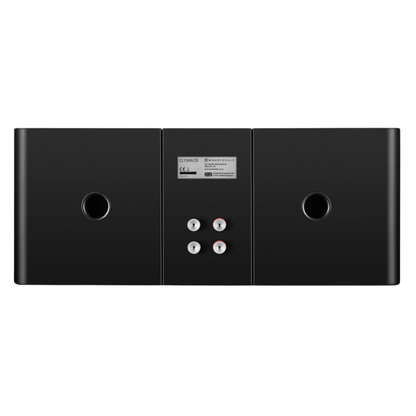 Back view of Wharfedale Elysian CR Centre Speaker in black finish