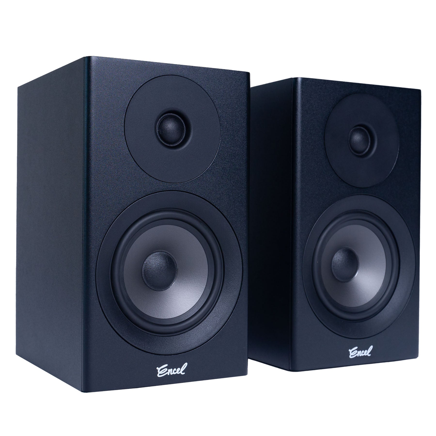 Black pair of Encel Gelati Raw with no grilles