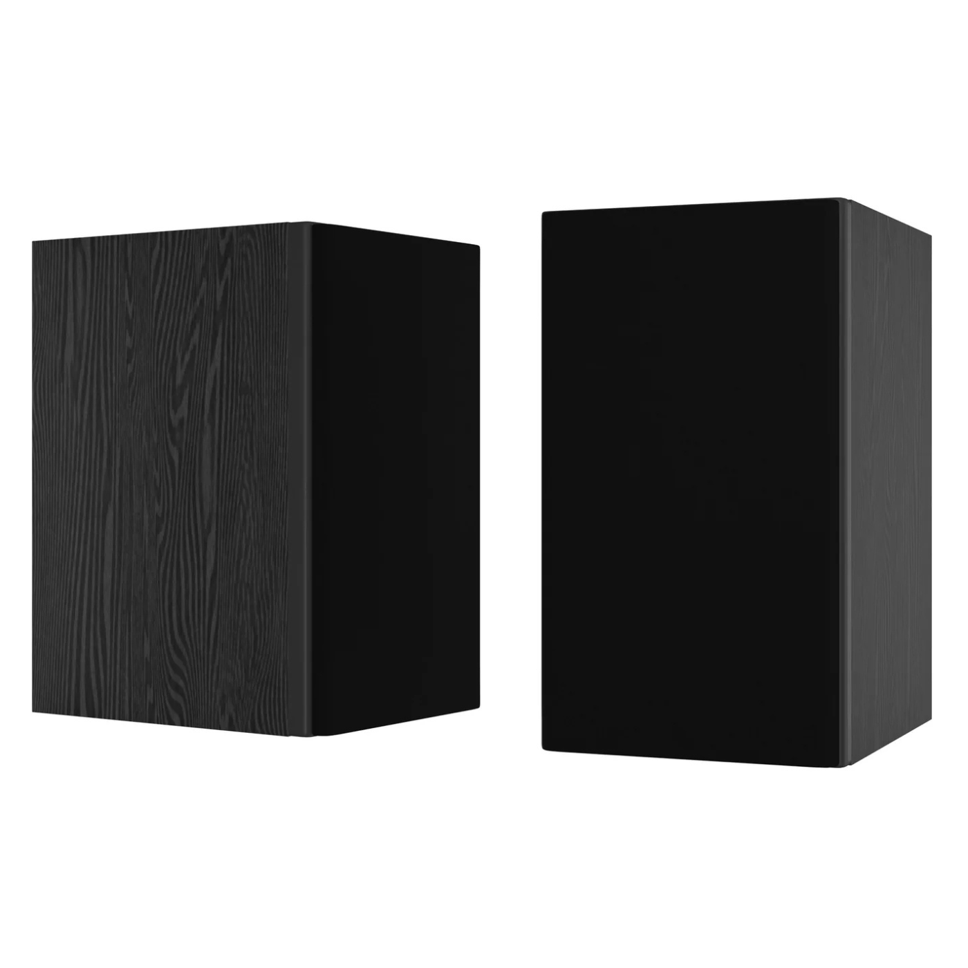 Black Encel Gelati Speakers on white background 