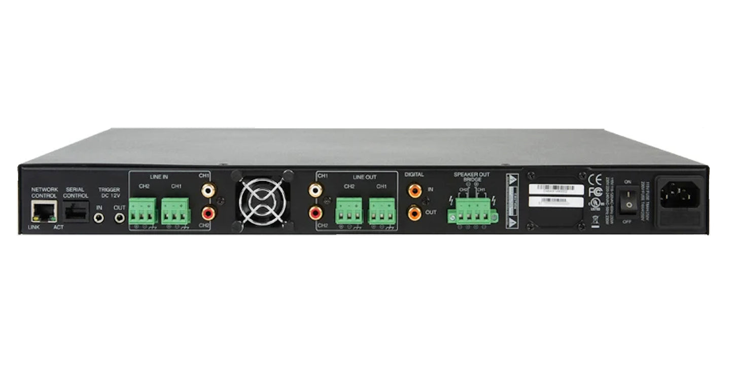 Episode Landscape Hybrid 1000 Amplifier - 2 x 500 Watts into 4 Ohms & Pre-Loaded DSP Settings