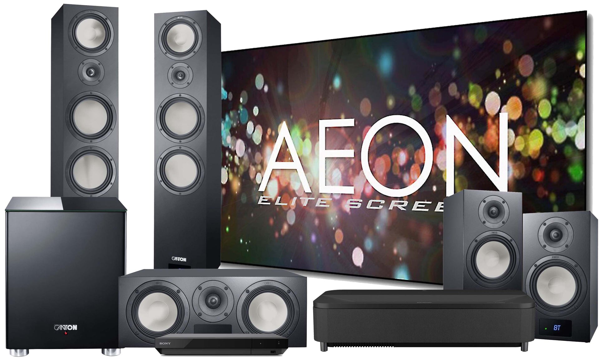 Epson Canton Ultra Short Throw Home Cinema System