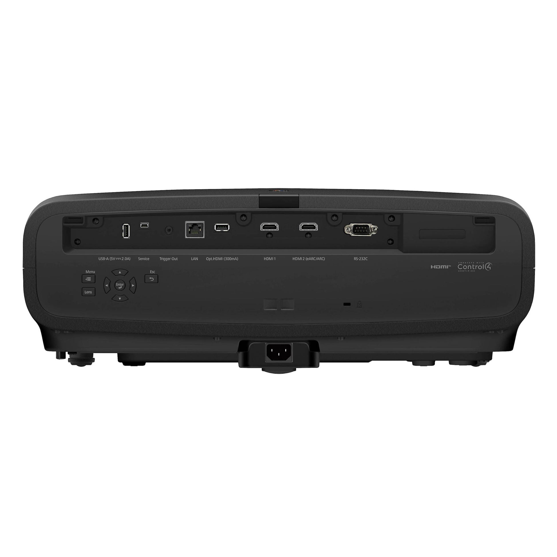 Back view of Epson EH-LS9000B 4K Laser Projector