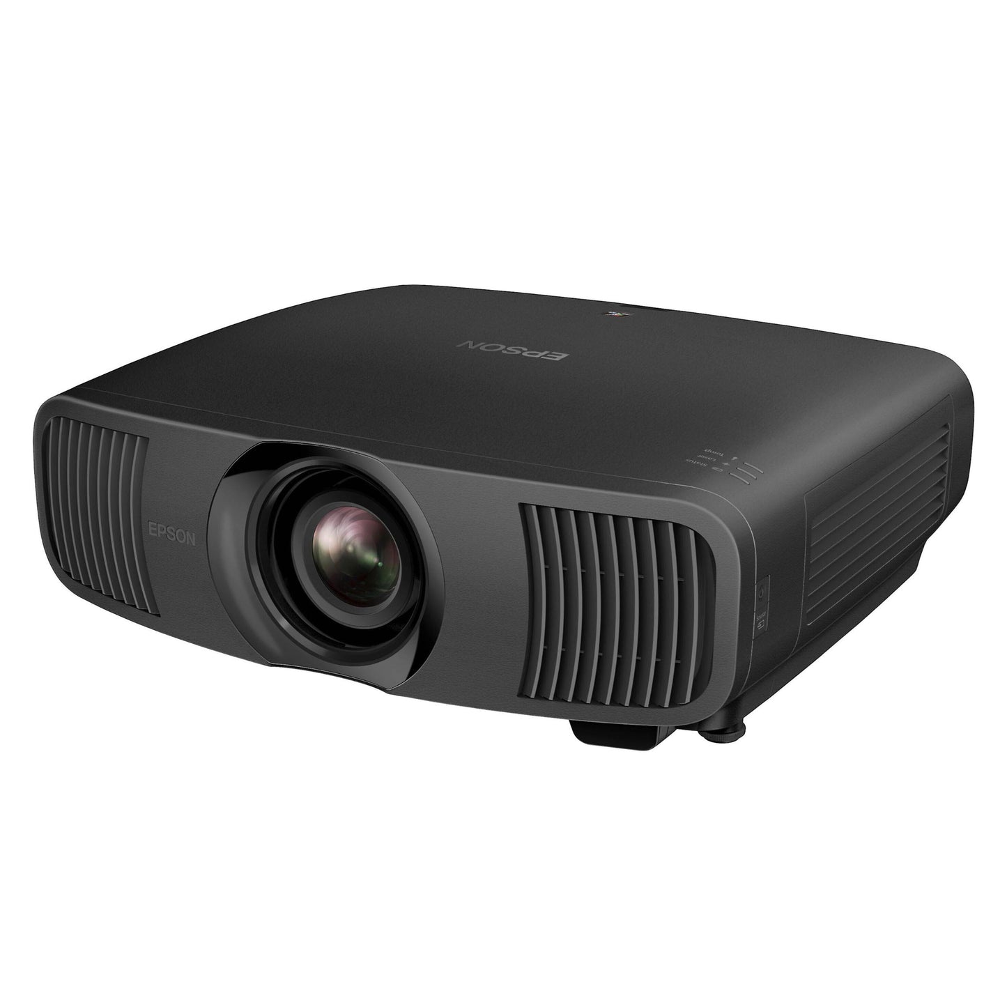 Angle view of black Epson EH-LS9000B 4K Laser Projector