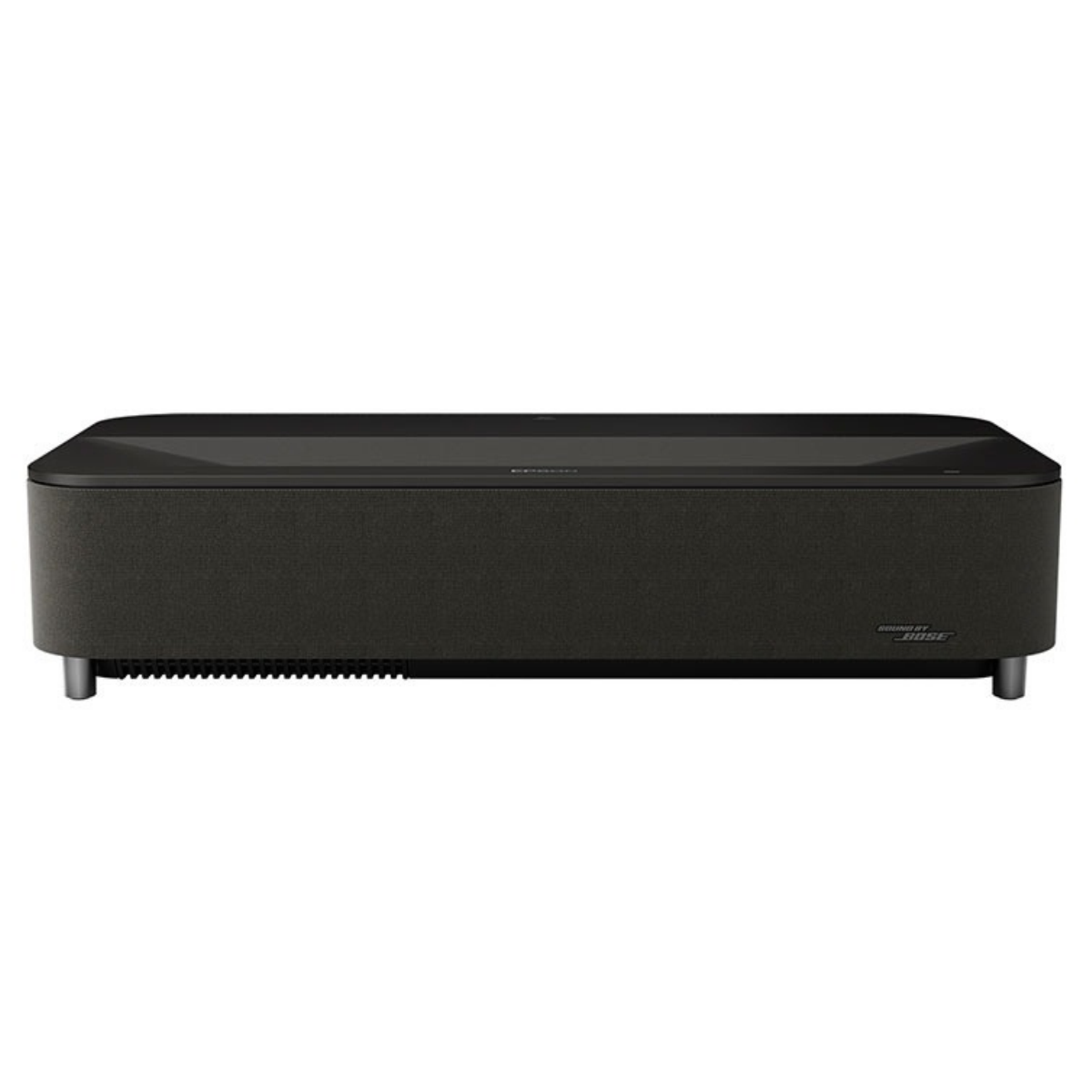 view of Epson EH-LS970B 4K Ultra Short-Throw Projector on a white background
