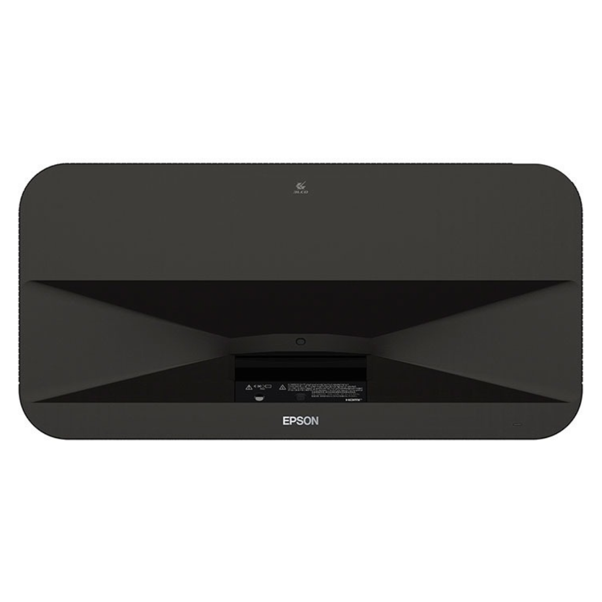Top view of Epson EH-LS970B 4K Ultra Short-Throw Projector on a white background