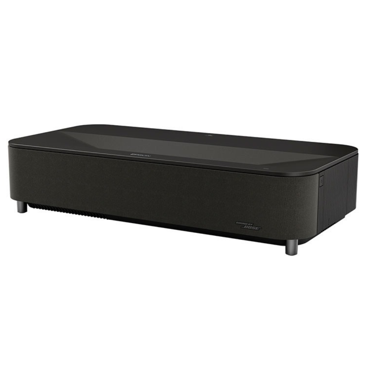Front angle view of Epson EH-LS970B 4K Ultra Short-Throw Projector on a white background