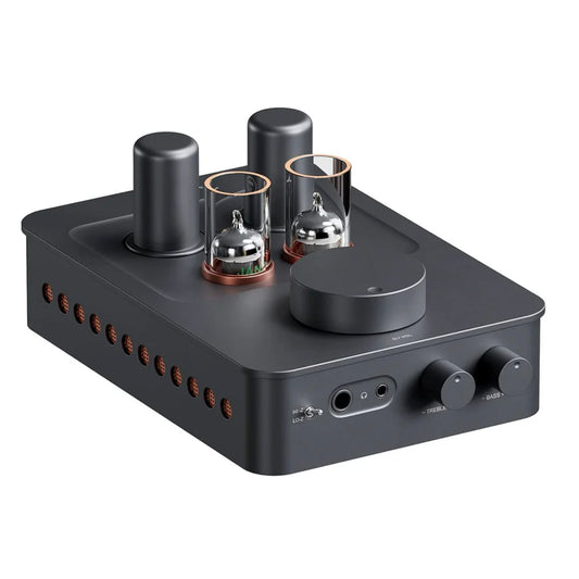 Fosi Audio GR70 Tube Headphone Amp Preamp on white background