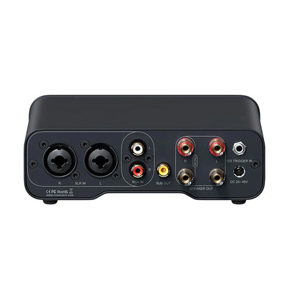 Back of Fosi Audio ZA3 Balanced Stereo Amplifier