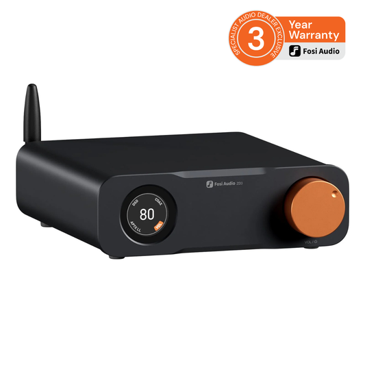 Fosi Audio ZD3 Desktop DAC Preamp with 3 year warranty badge