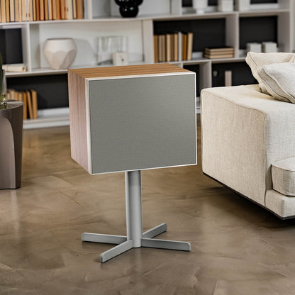 Oak Geneva DeCon/XL Speaker in a living room setting