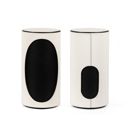 Pair of Geneva Duo Speakers in white