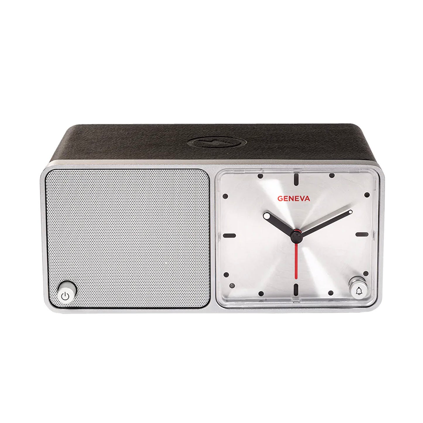 Geneva Time Analogue Alarm Clock & Bluetooth Speaker