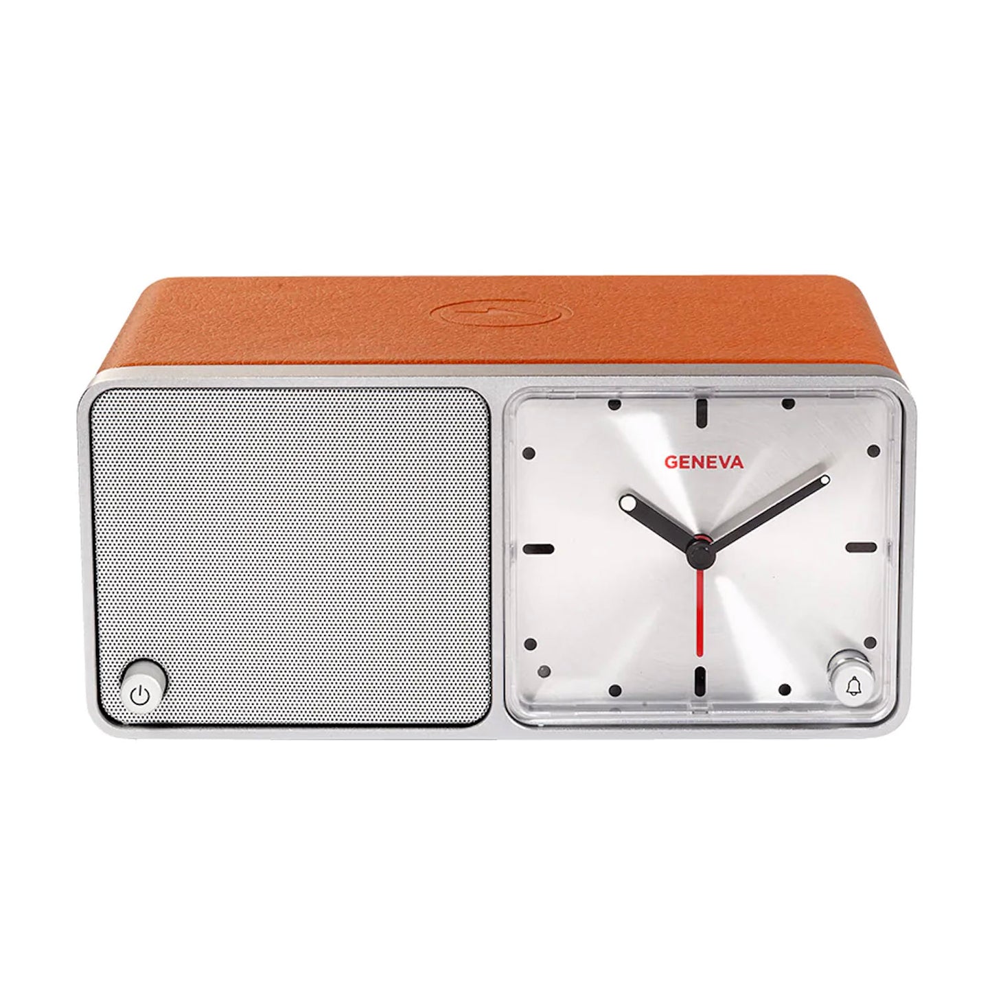 Geneva Time Analogue Alarm Clock & Bluetooth Speaker