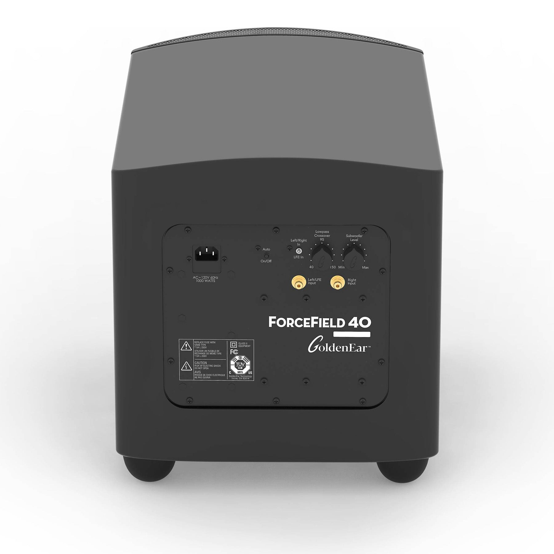 Frequency Response: 14 Hz - 250 Hz