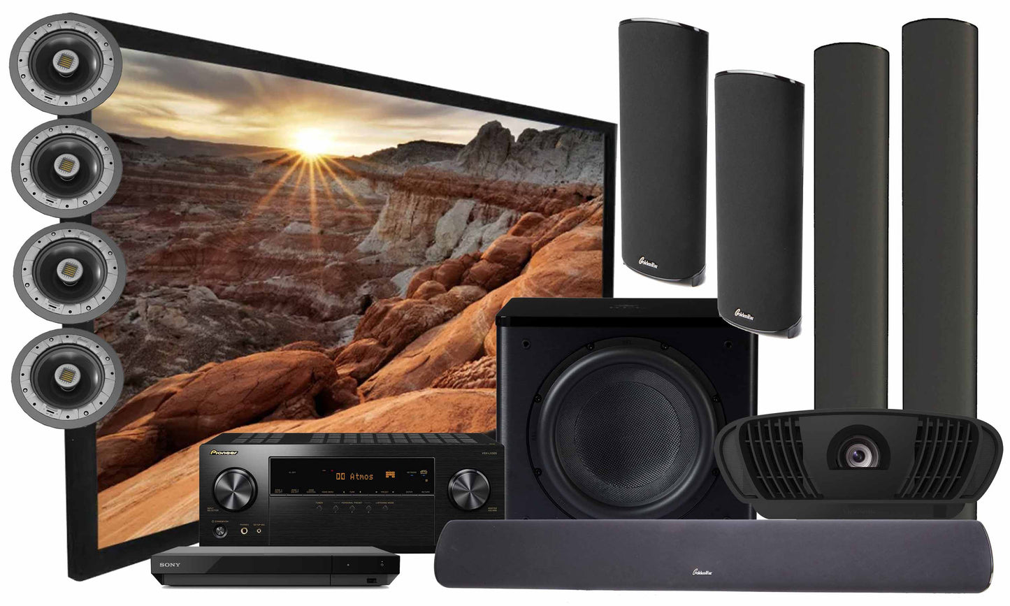 GoldenEar On-Wall Home Cinema System