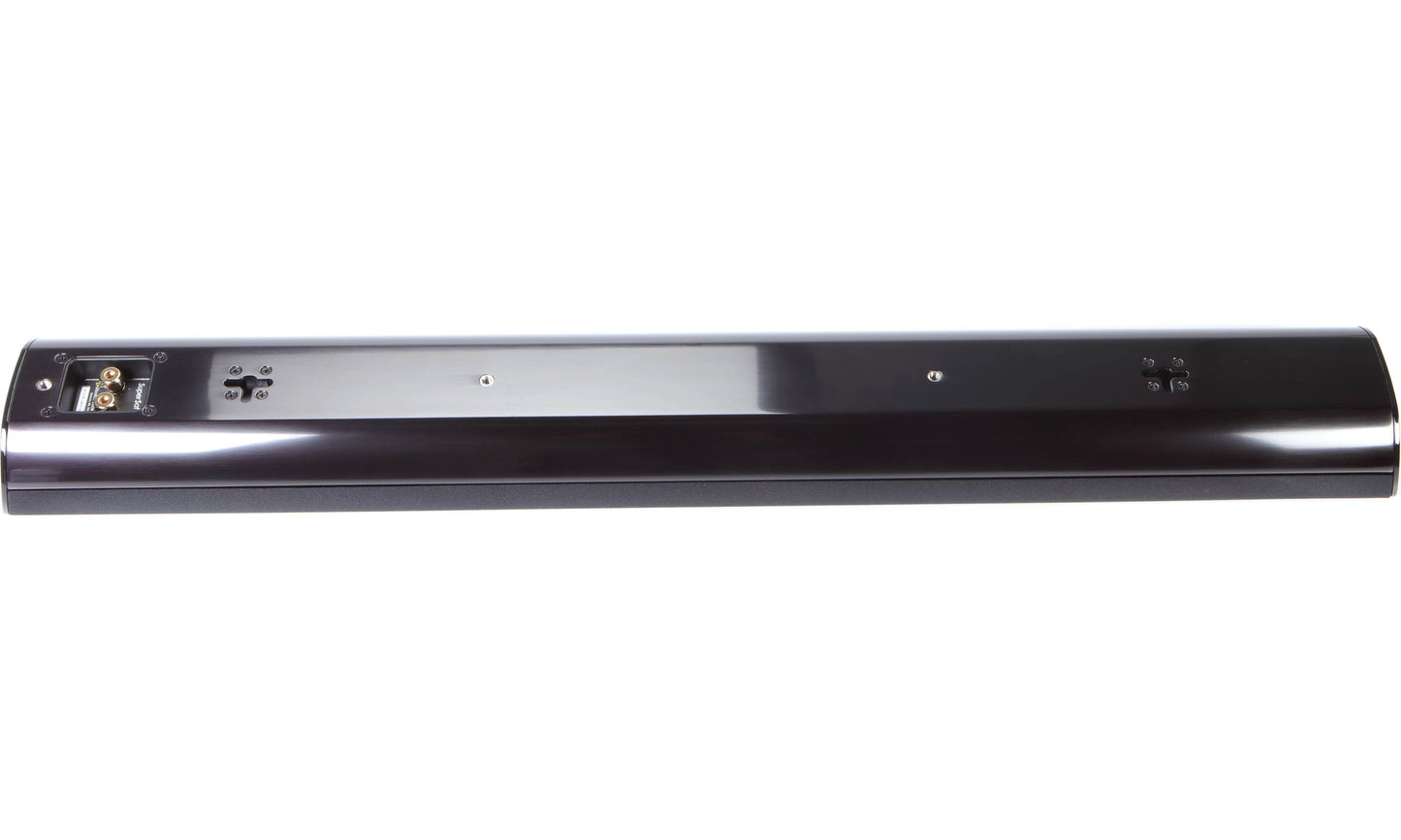 High-Velocity Folded Ribbon Tweeter, Quad Woofers