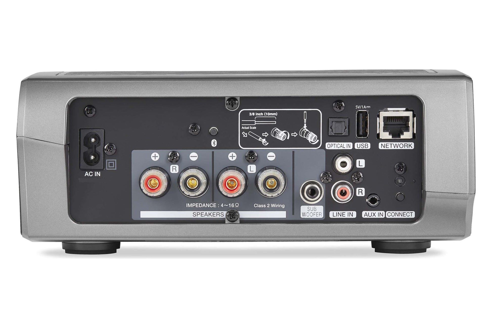 Denon HEOS Amp HS2 - rear view