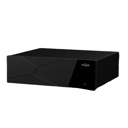 Angle view of Innuos Stream 1 Music Streamer/Server on white background