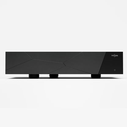 Front view of Innuos STREAM3 Music Streamer/Server in black
