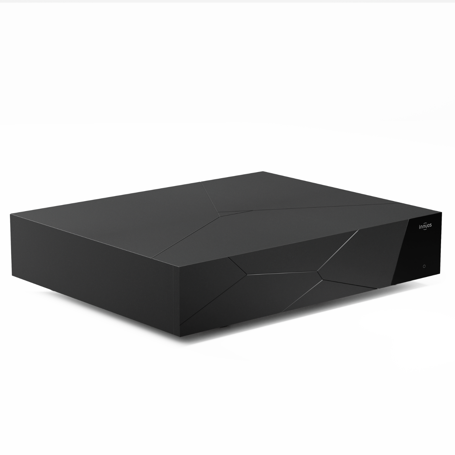 Angle view of Innuos STREAM3 Music Streamer/Server in black