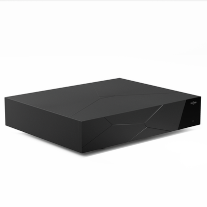 Angle view of Innuos STREAM3 Music Streamer/Server in black