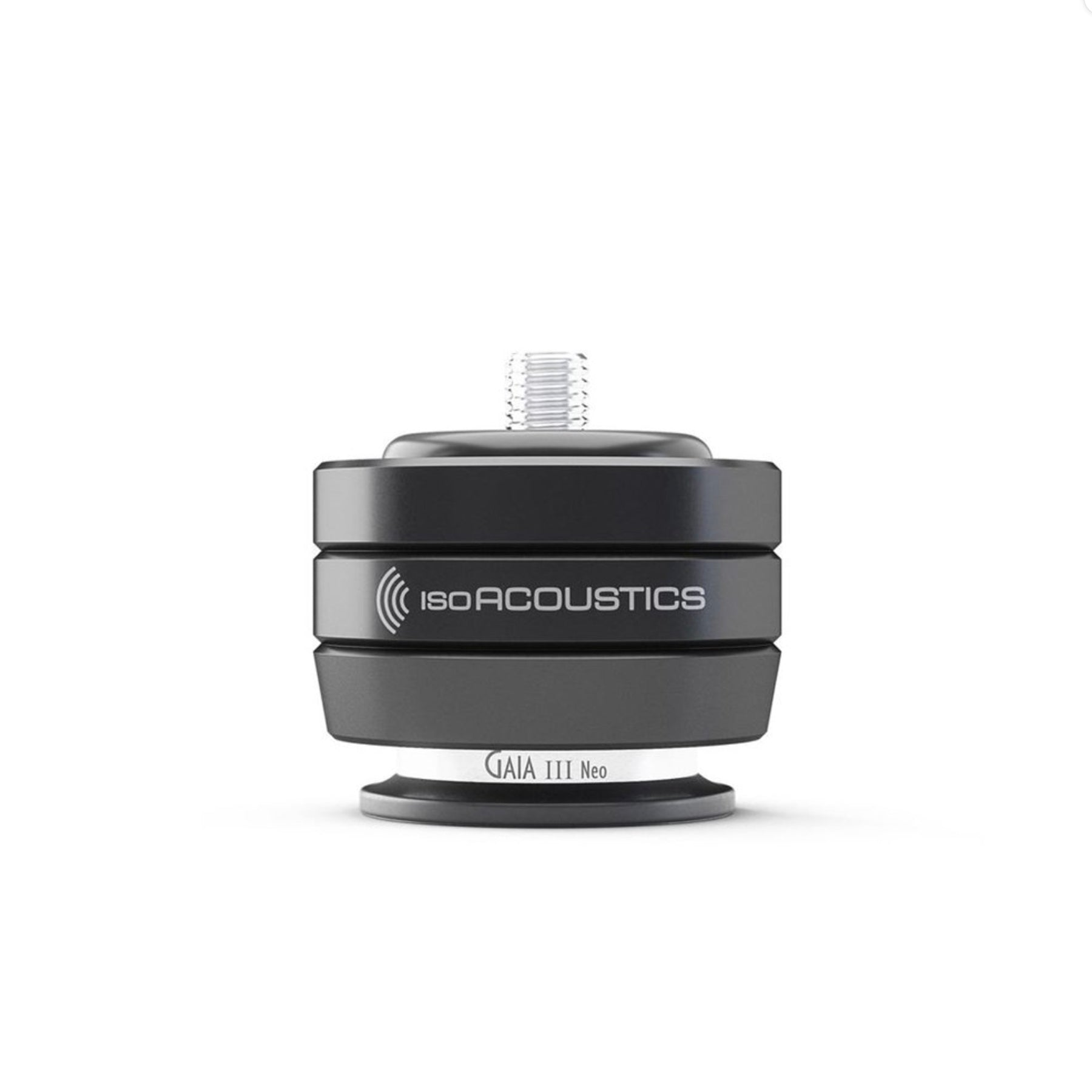 Black IsoAcoustics Gaia III Neo Speaker Isolation Feet