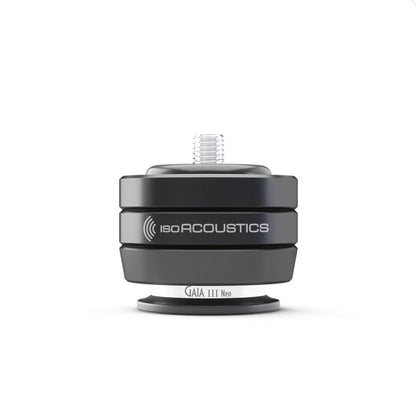 Black IsoAcoustics Gaia III Neo Speaker Isolation Feet