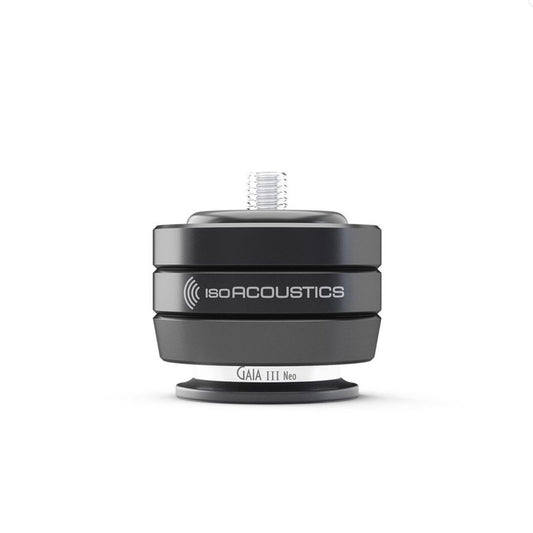Black IsoAcoustics Gaia III Neo Speaker Isolation Feet