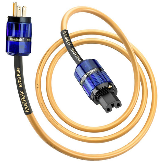 Isotek EVO 3 Elite Mains Power Cord - C15 Standard Current Connector