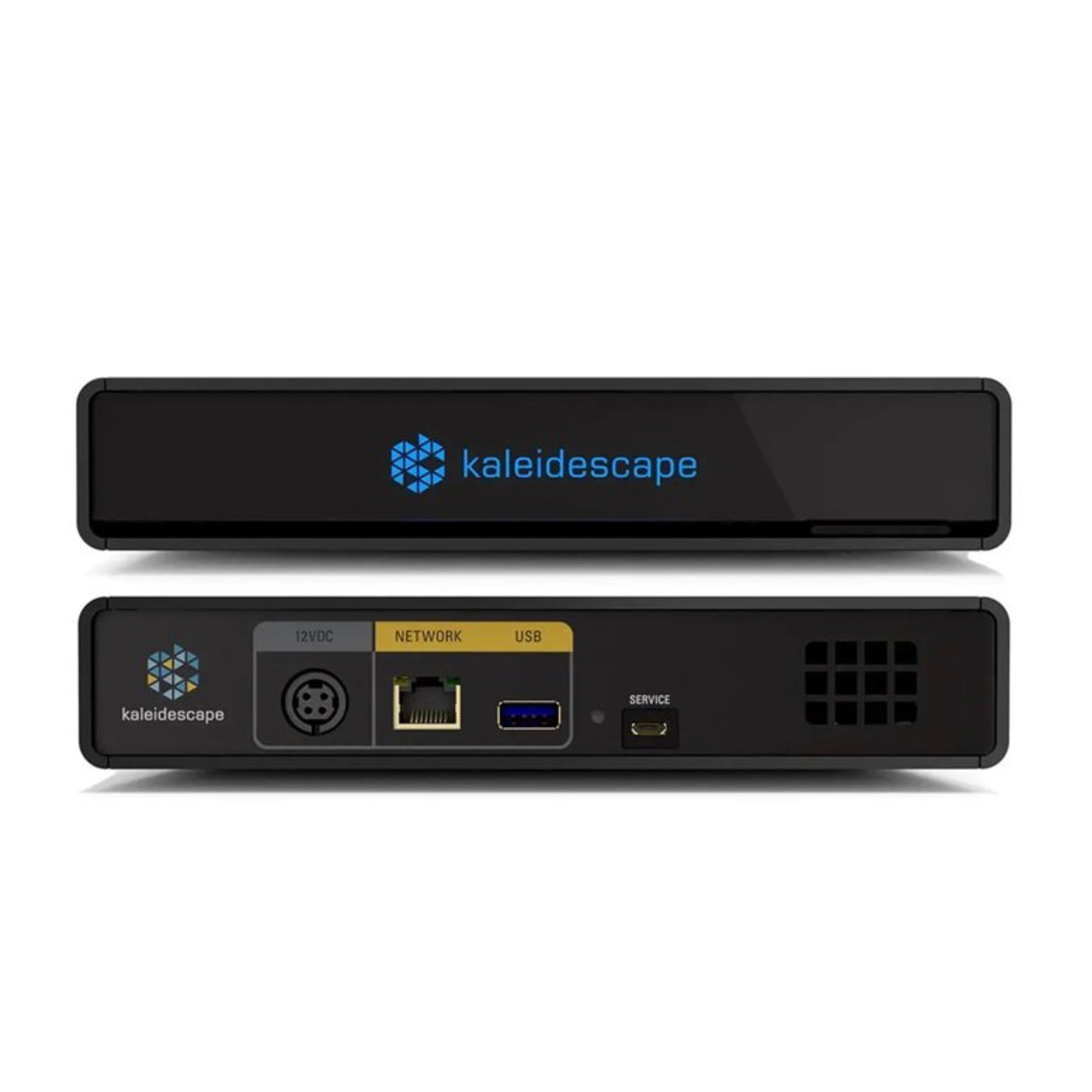 Kaleidescape Compact Terra Prime SSD Movie Server - Front & Rear View