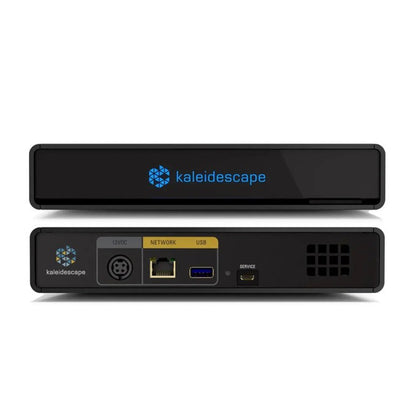 Kaleidescape Compact Terra Prime SSD Movie Server - Front & Rear View
