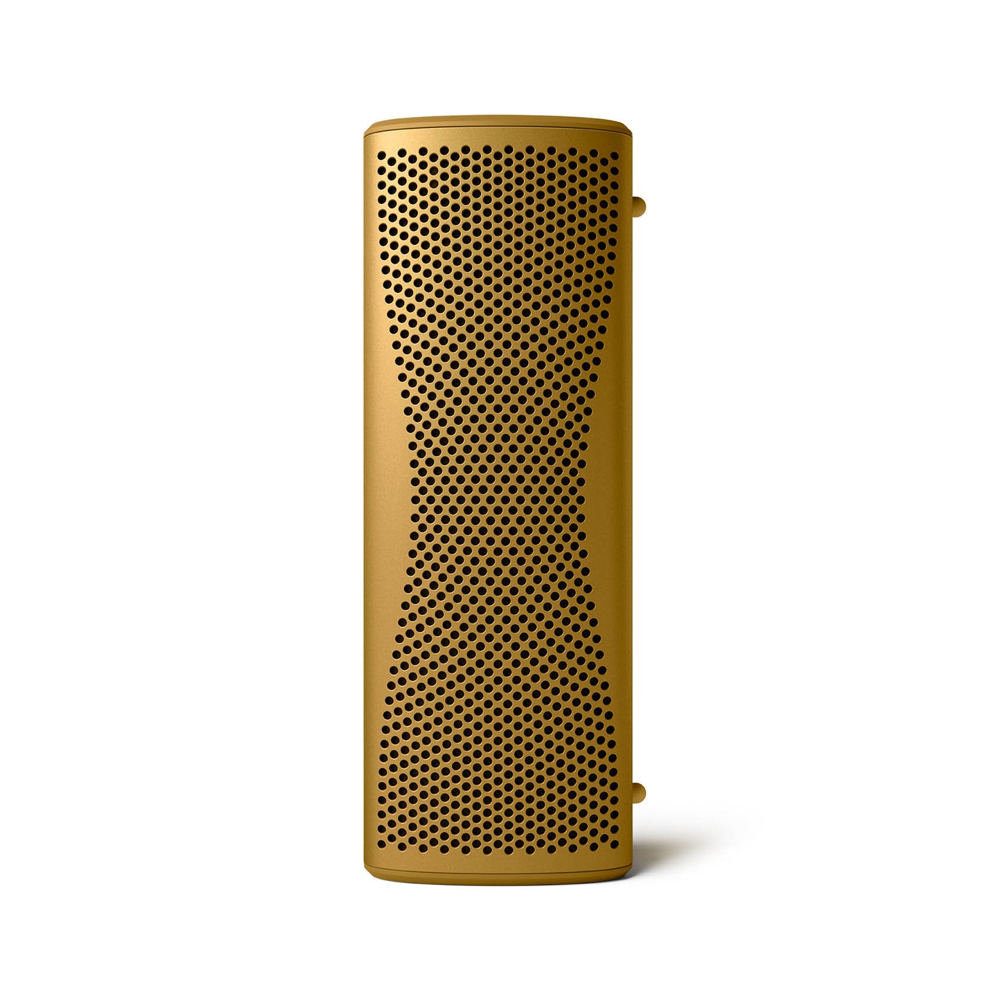 Front of Kef Muo Bluetooth Speaker in Amber Haze