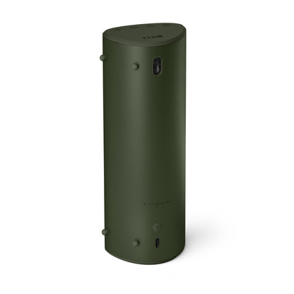 Back of Kef Muo Bluetooth Speaker in Moss Green